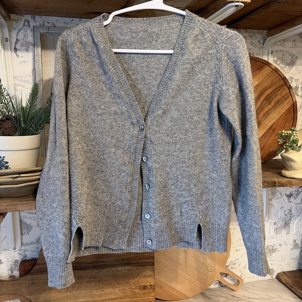Women's S Butter Soft Granny Cropped Cardigan Cottagecore Romantic